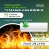 Polar Lite (SIEH0025SDL-SO1H0025SDL) oldalfali monosplit klíma (2,5 kW)