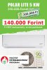 Polar Lite (SIEH0050SDL-SO1H0050SDL) oldalfali monosplit klíma (5 kW)