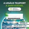 Polar Zenit (SIEH0050SDZ-SO1H0050SDZ) oldalfali monosplit klíma (5 kW)