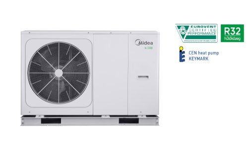 Midea MHC-V10W/D2N8-BE30 monoblokkos M-Thermal (R32, 10 kW, 1 fázis)