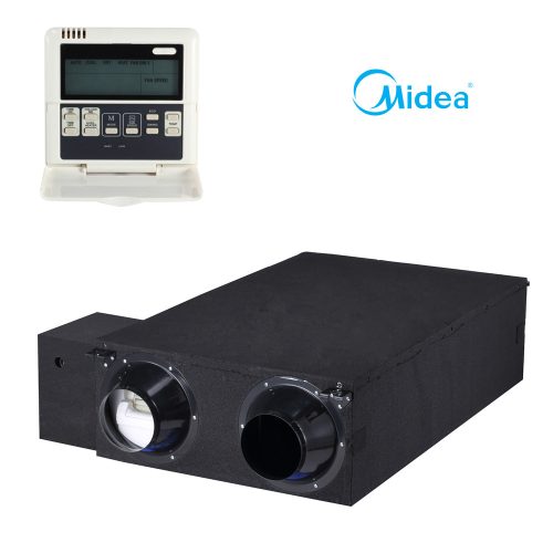 Midea HRV-D300(B) hővisszanyerős szellőztető DC Inverter (standard távszabályzóval, kábellel)