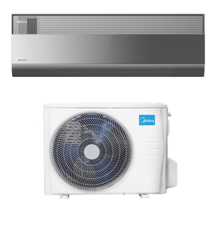 Midea Gaia MGA-09-GREY-SP oldalfali monosplit klíma (szürke, 2,6 kW)