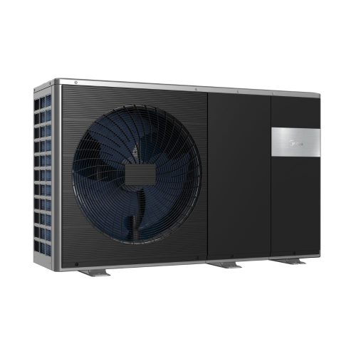 Midea MHC-V8W/D2N8-B2E30 monoblokkos M-Thermal (R32, 8 kW, 1 fázis, fűtőbetét 3 kW, fekete)