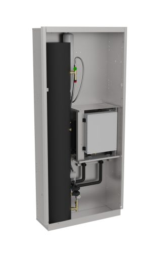 CLIVET MISAN 3.1 - IC 150L A osztott, rejtett beltéris tartályos hőszivattyú (6,2 kW, R32, 1 fázis, 150l tartállyal)