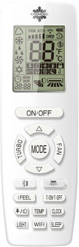 Kinghome Maximus (KWH09AYCXB-K6DNA2A) oldalfali monosplit klíma 2,5 kW