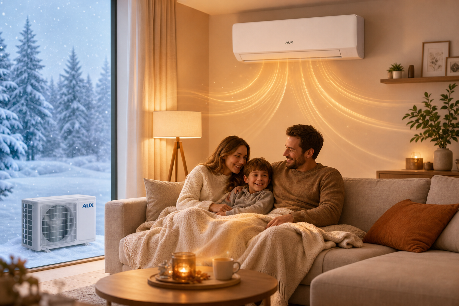 AUX klíma fűtésre – Megbízható és energiatakarékos megoldás a hideg hónapokra